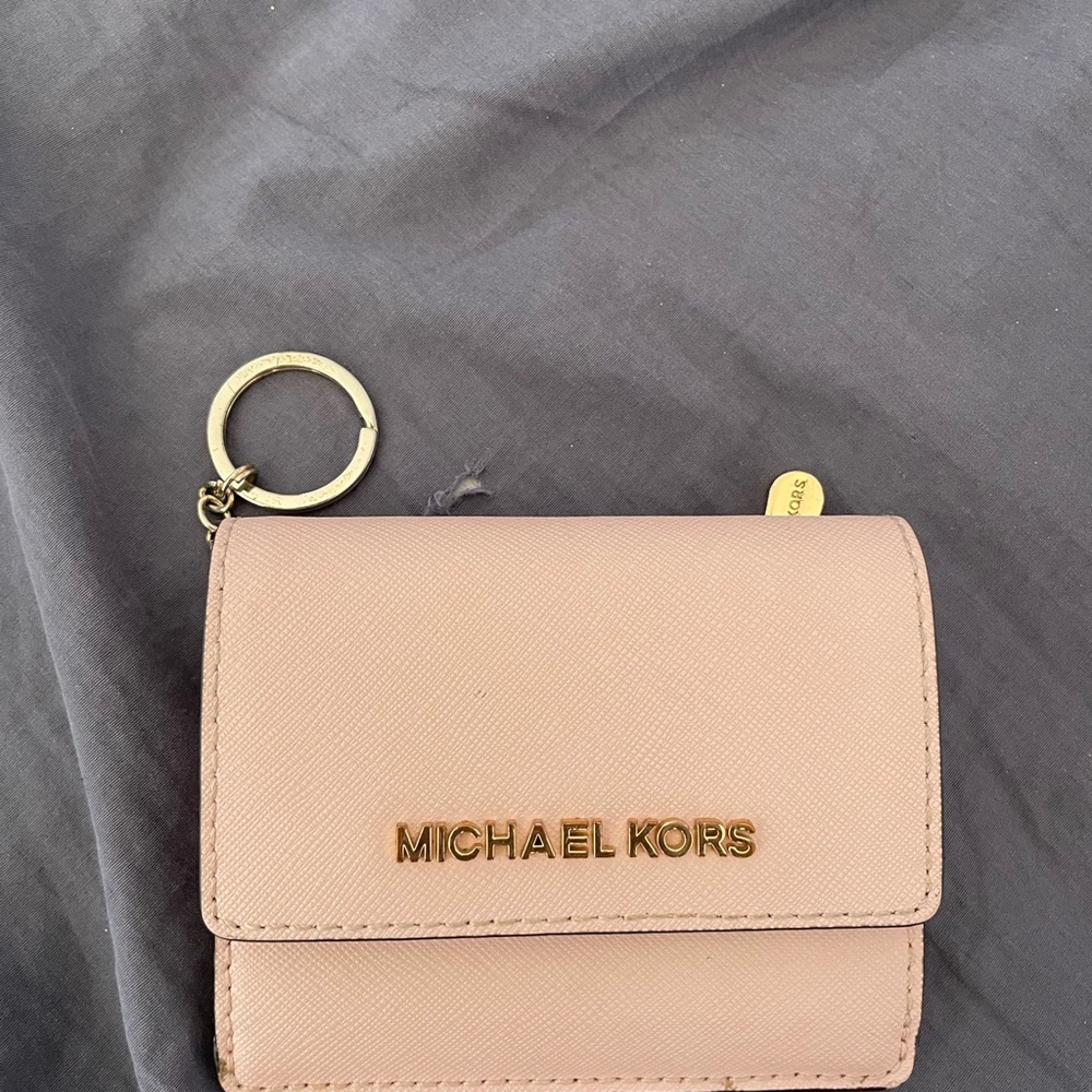 Michael kors wallet with key chain